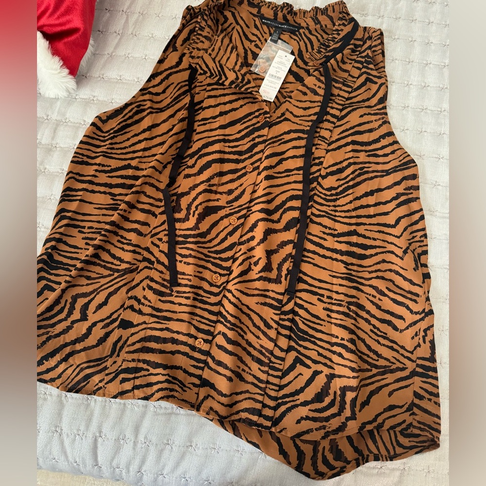 WHBM soft women's blouse